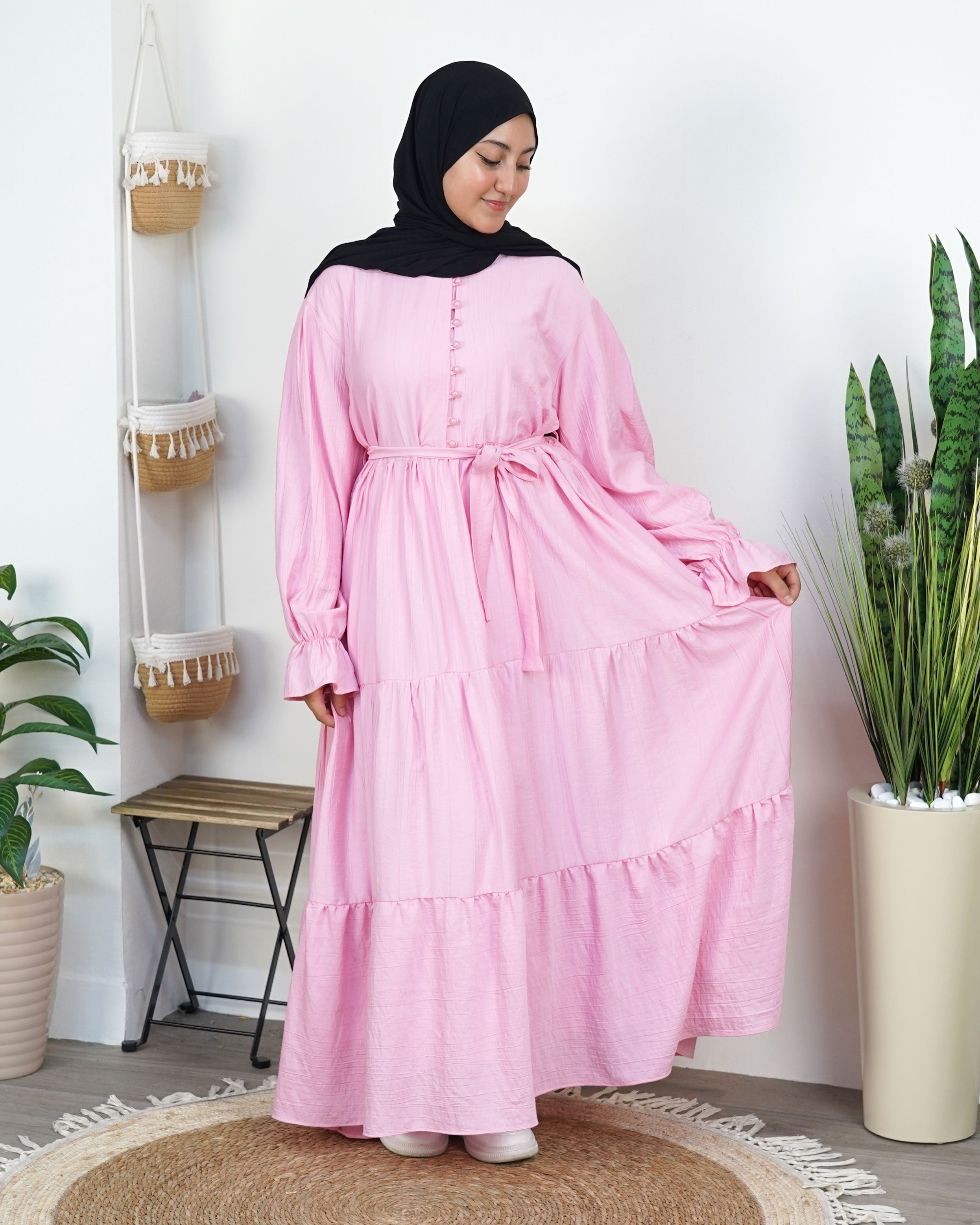 Robe Longue Élégance Nouée
