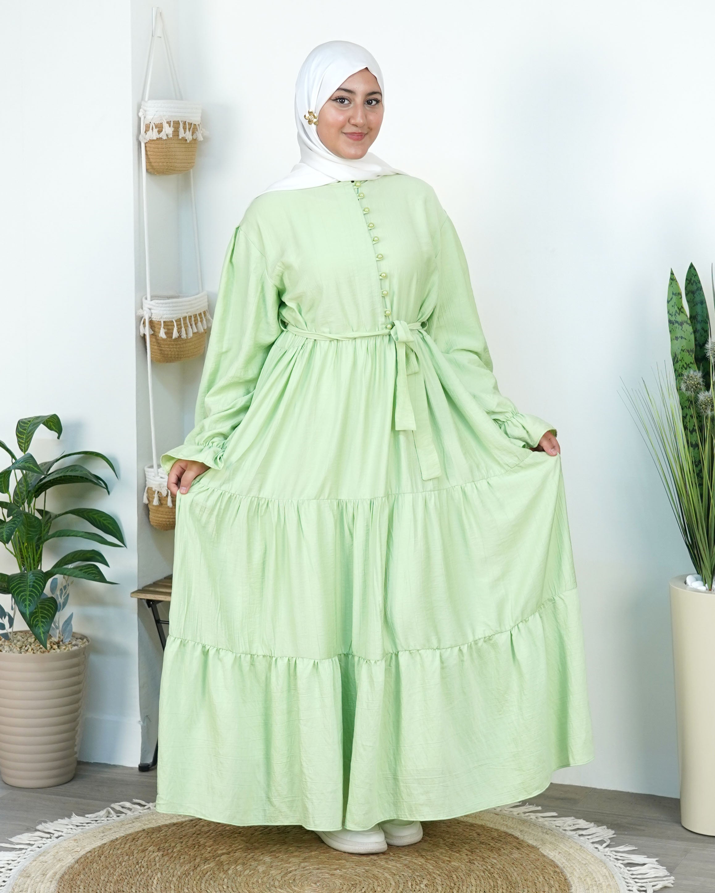Robe Longue Élégance Nouée