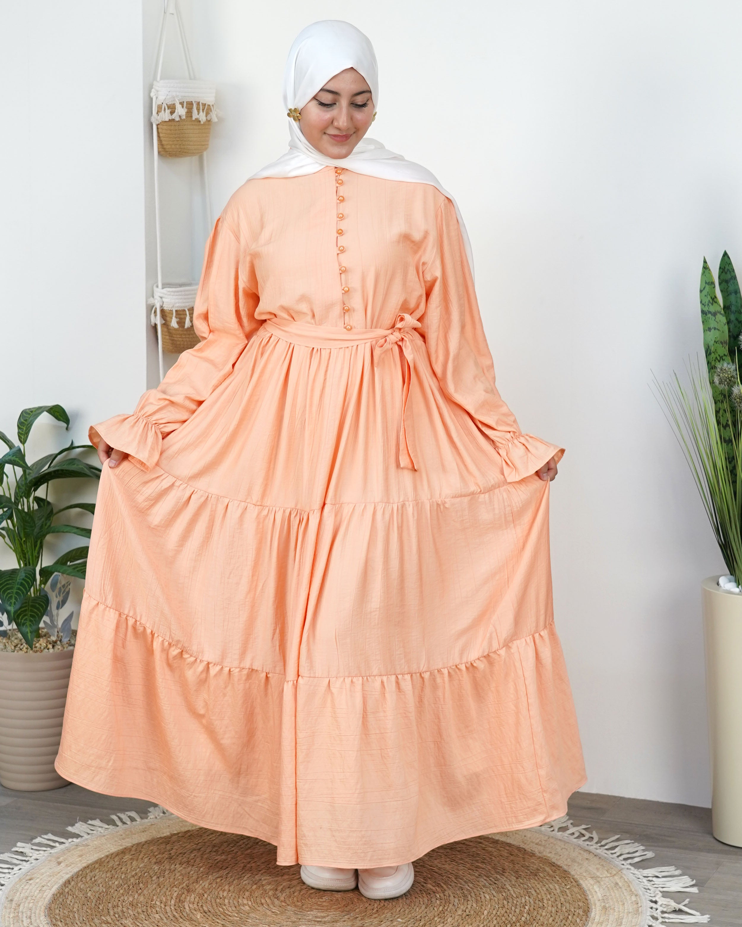 Robe Longue Élégance Nouée