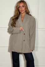 Blazer Classique Bordeaux – Élégance Intemporelle