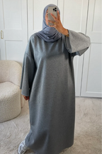 Robe Sweat Oversize – Douceur & Style Minimaliste