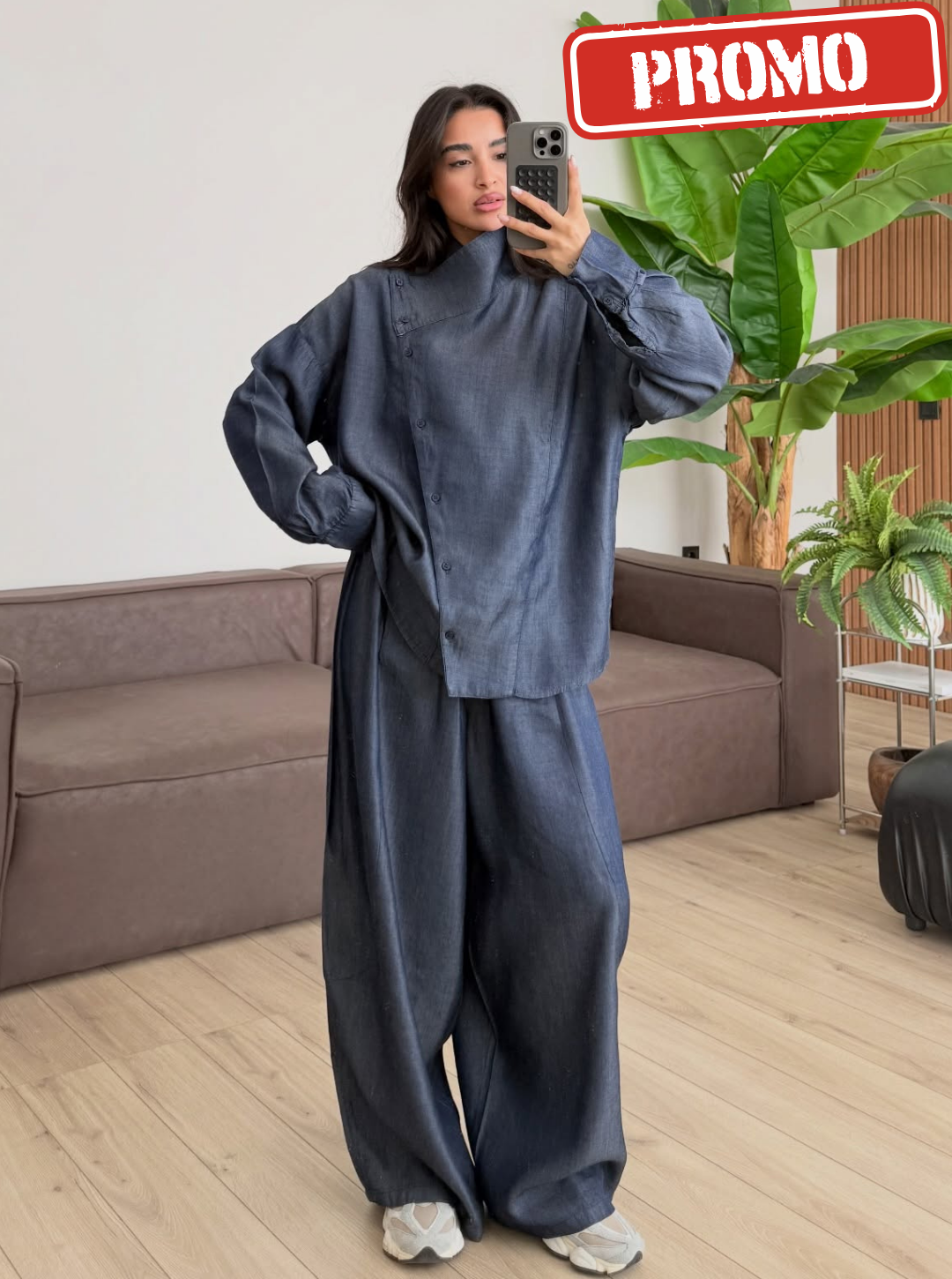 Ensemble Tencel Élégant – Confort & Style au Quotidien